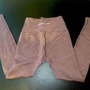 Alphalete revival leggings size M purple